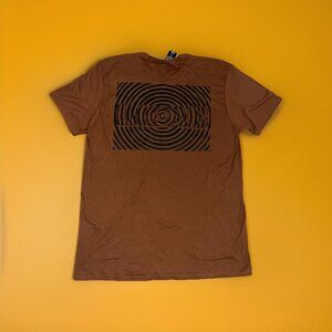 Y2k Libre Skateboard Graphic Tee Sz M Brown Burnt Orange Short Sleeve